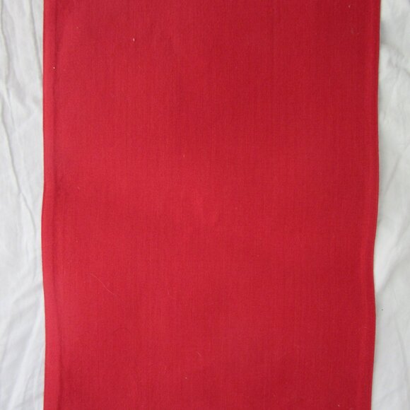 Sam Hedaya Christmas Linen Placemats Set of 5 Holiday Plaid Red Green Gold - Picture 4 of 5